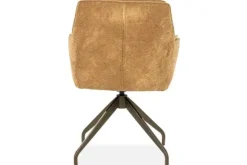 Eetkamerstoelen-Eleonora Meubelen Eetkamerstoel Mosterd 96460 Hugo