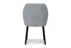 Eetkamerstoelen-Caggia Eetkamerstoel Must