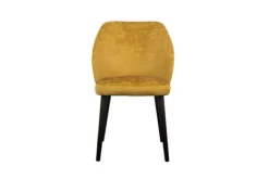 Eetkamerstoelen-Caggia Eetkamerstoel Must