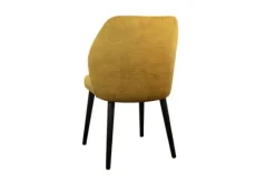 Eetkamerstoelen-Caggia Eetkamerstoel Must