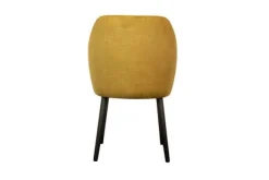 Eetkamerstoelen-Caggia Eetkamerstoel Must