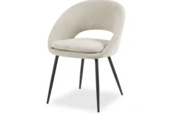 Eetkamerstoelen-Label51 Eetkamerstoel Naturel HU-77.047 Zohra