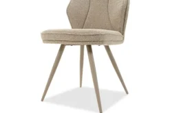Eetkamerstoelen-Label51 Eetkamerstoel Naturel IH-50.248 Silvain