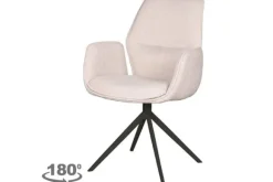 Eetkamerstoelen-Label51 Eetkamerstoel Naturel Touch DX-74.014 Mellow