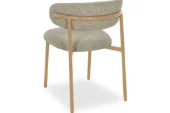 Eetkamerstoelen-Livingfurn Eetkamerstoel Oak Micah