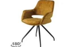 Best Eetkamerstoel Oker Velvet Capp Eetkamerstoelen