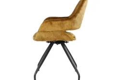 Best Eetkamerstoel Oker Velvet Capp Eetkamerstoelen