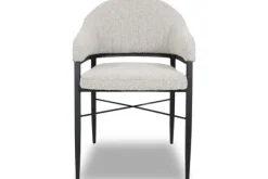 Eetkamerstoelen-Olijk Eetkamerstoel pearl Okke