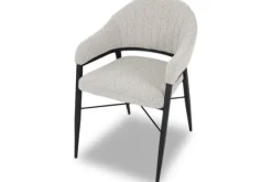 Eetkamerstoelen-Olijk Eetkamerstoel pearl Okke