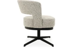 Eetkamerstoelen-Monari Design Eetkamerstoel Puente Beige Taupe Verto