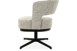 Eetkamerstoelen-Monari Design Eetkamerstoel Puente Beige Taupe Verto