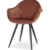 Eetkamerstoelen-Label51 Eetkamerstoel Rust FF-45.040 Forli