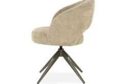 Eetkamerstoelen-Eleonora Meubelen Eetkamerstoel Taupe 96475 Alissa