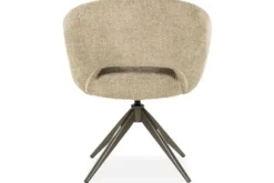 Eetkamerstoelen-Eleonora Meubelen Eetkamerstoel Taupe 96475 Alissa