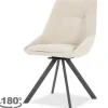 Eetkamerstoelen-By-Boo Eetkamerstoel Taupe 240092 Bliss II