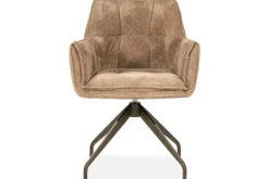 Best Eetkamerstoel Taupe 96459 Hugo Eetkamerstoelen