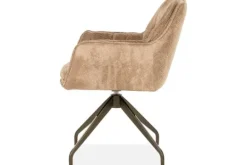 Best Eetkamerstoel Taupe 96459 Hugo Eetkamerstoelen