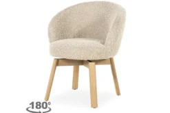 Clearance Eetkamerstoel Taupe 96467 Livia Eetkamerstoelen