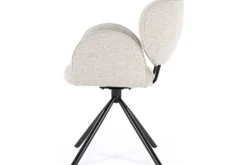 New Eetkamerstoel Taupe 96120 Rosalin Eetkamerstoelen