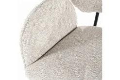 New Eetkamerstoel Taupe 96120 Rosalin Eetkamerstoelen