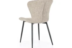 Eetkamerstoelen-By-Boo Eetkamerstoel Taupe 240056 Spinner