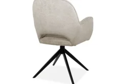 Eetkamerstoelen-MySons Eetkamerstoel Taupe Alicia