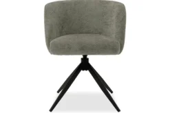 Eetkamerstoelen-Tower Living Eetkamerstoel Taupe Cuvio