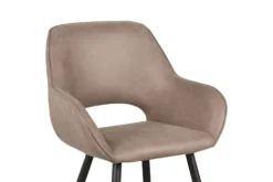Eetkamerstoelen-Label51 Eetkamerstoel Taupe IH-50.222 Fer