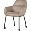 Eetkamerstoel Taupe IH-50.198 Lenny Eetkamerstoelen
