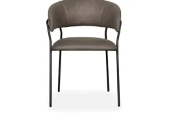 Outlet Eetkamerstoel Taupe YN-83.015 Luuk Eetkamerstoelen