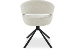 Eetkamerstoelen-Livingfurn Eetkamerstoel Toffee Linn