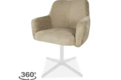 Eetkamerstoelen-Caggia Eetkamerstoel Vance