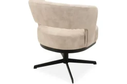 Eetkamerstoelen-Monari Design Eetkamerstoel Velvet Beige Verto
