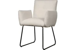 Eetkamerstoelen-Tower Living Eetkamerstoel White Dante