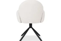 Eetkamerstoelen-Tower Living Eetkamerstoel White Imola