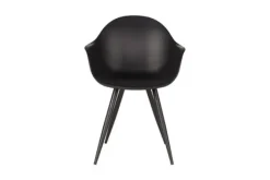 Eetkamerstoelen-Label51 Eetkamerstoel Zwart FF-45.006 Luca