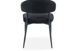 Eetkamerstoelen-Label51 Eetkamerstoel Zwart HU-77.034 Bliss