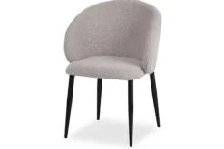 Eetkamerstoelen-Label51 Eetkamerstoel Zwart LN-87.028 Yuki