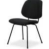 Discount Eetkamerstoel Zwart ZM-88.018 Bello Eetkamerstoelen