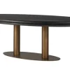 Eettafels-Richmond Interiors Eetkamertafel black rustic 210955 Macaron