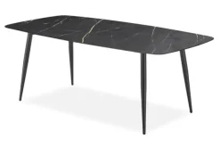 Eettafels-Leska Eetkamertafel  Dalhem Zwart