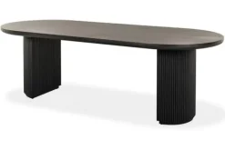 Outlet Eetkamertafel dark coffee Kingston Eettafels