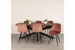 Clearance Eetkamertafel Espresso Zane Eettafels