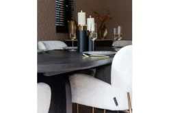 Eettafels-Richmond Interiors Eetkamertafel zwart Fairmont