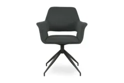 Eetkamerstoelen-Veyron Eetstoel - antraciet Maeve