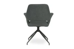 Eetkamerstoelen-Veyron Eetstoel - antraciet Maeve