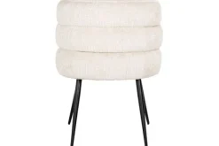 Eetkamerstoelen-Richmond Interiors Eetstoel 212319 Beige Chenille  Stella
