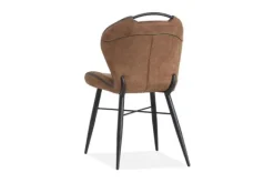 Eetstoel - cognac Bray Eetkamerstoelen