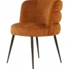Eetkamerstoelen-Richmond Interiors Eetstoel 212320 Cognac Fusion  Stella