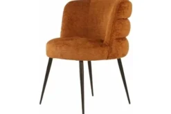 Eetkamerstoelen-Richmond Interiors Eetstoel 212320 Cognac Fusion  Stella